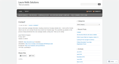 Desktop Screenshot of laurawells.org